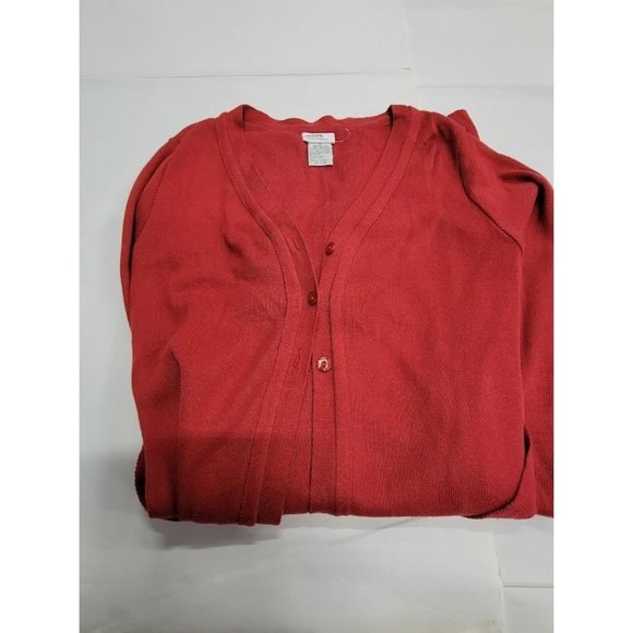 Mama Maternity Sweater - Red Long sweater jacket - Size M - Comfortable - Picture 7 of 7